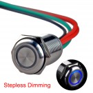 UT16T1 Touch Switch Stepless Dimming Switch for 16mm Hole